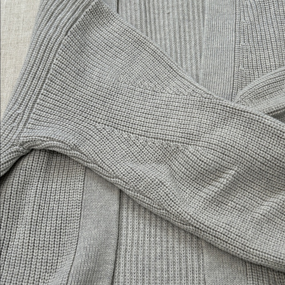Aritzia Wilfred Free Unwind Open Cardigan Women’s XXS Chunky Knit Loungewear - Picture 9 of 16